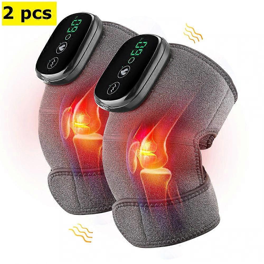 التدفئة الكهربائية مدلك الركبة الأشعة تحت الحمراء البعيدة العلاج الطبيعي المشترك الكوع وسادة الركبة الاهتزاز تدليك تخفيف آلام الركبة الرعاية الصحية