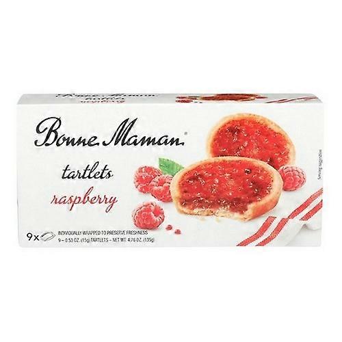 Bonne Maman Tartlets Raspberry ,4.76 Oz(Case Of 12)