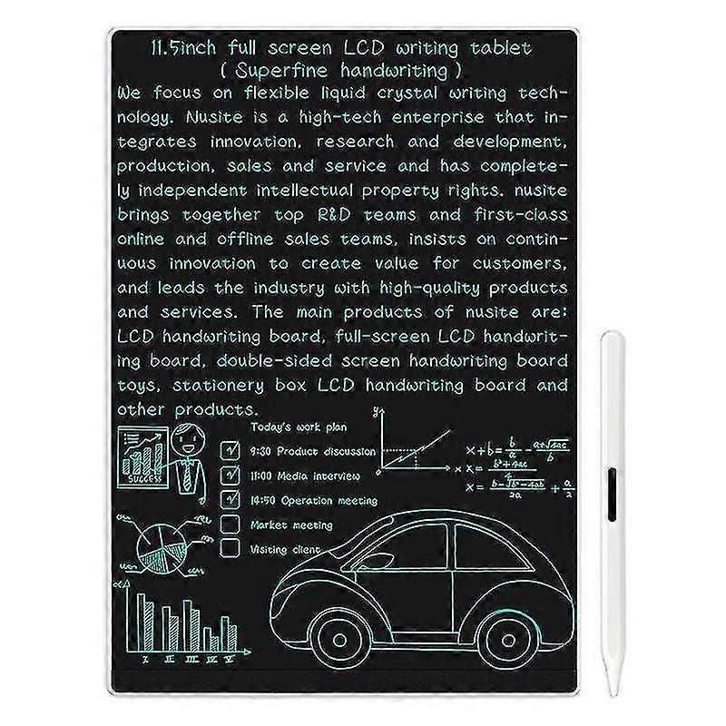 11,5 Zoll Vollbild Single Color LCD Schreiben Tablet für Zeichnen / Lernen