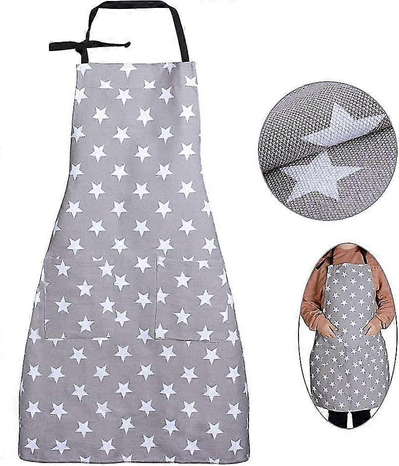 Apron with Pocket Adjustable Cooking Apron, Kitchen Apron