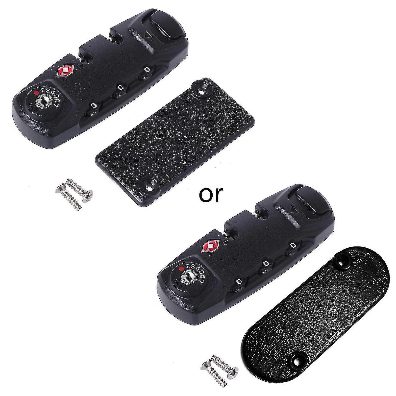 Tsa Secure 3 Digit Combination Padlock Lock Luggage Suitcase Travel Code Lock