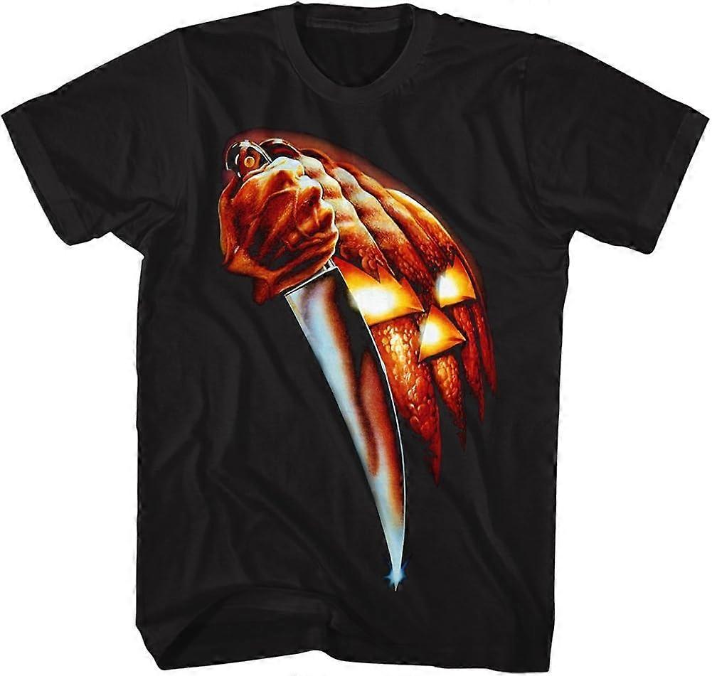 Halloweenské tričko Michael Myers Knife Black Tee