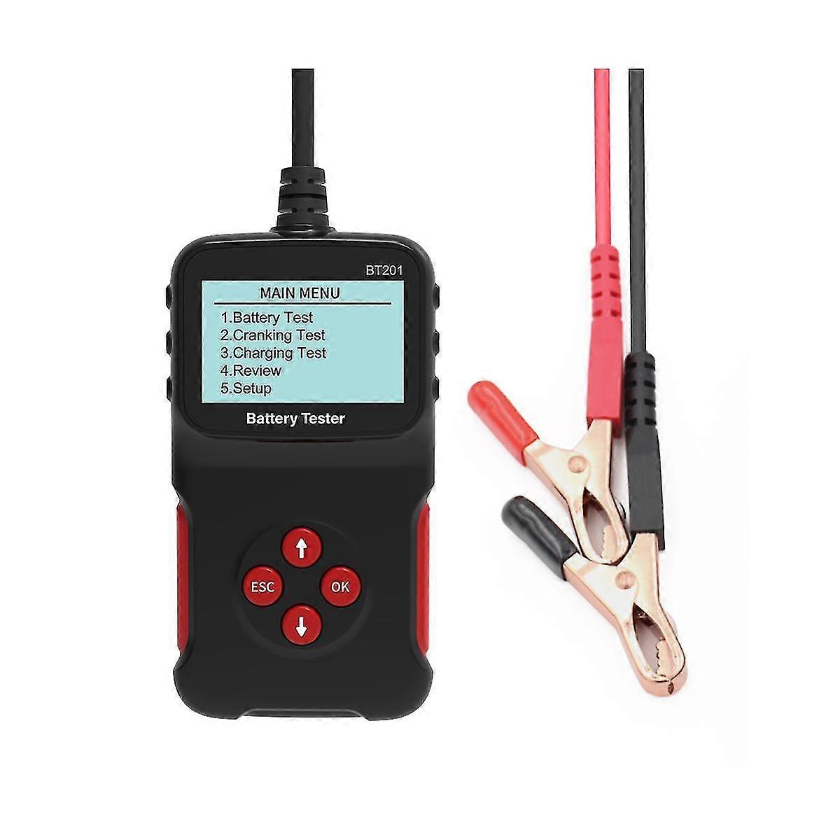 12v 100-2000 Cranking Charging Circuit Test Multifunction Diagnostic Tool Car Battery Tester Suppor