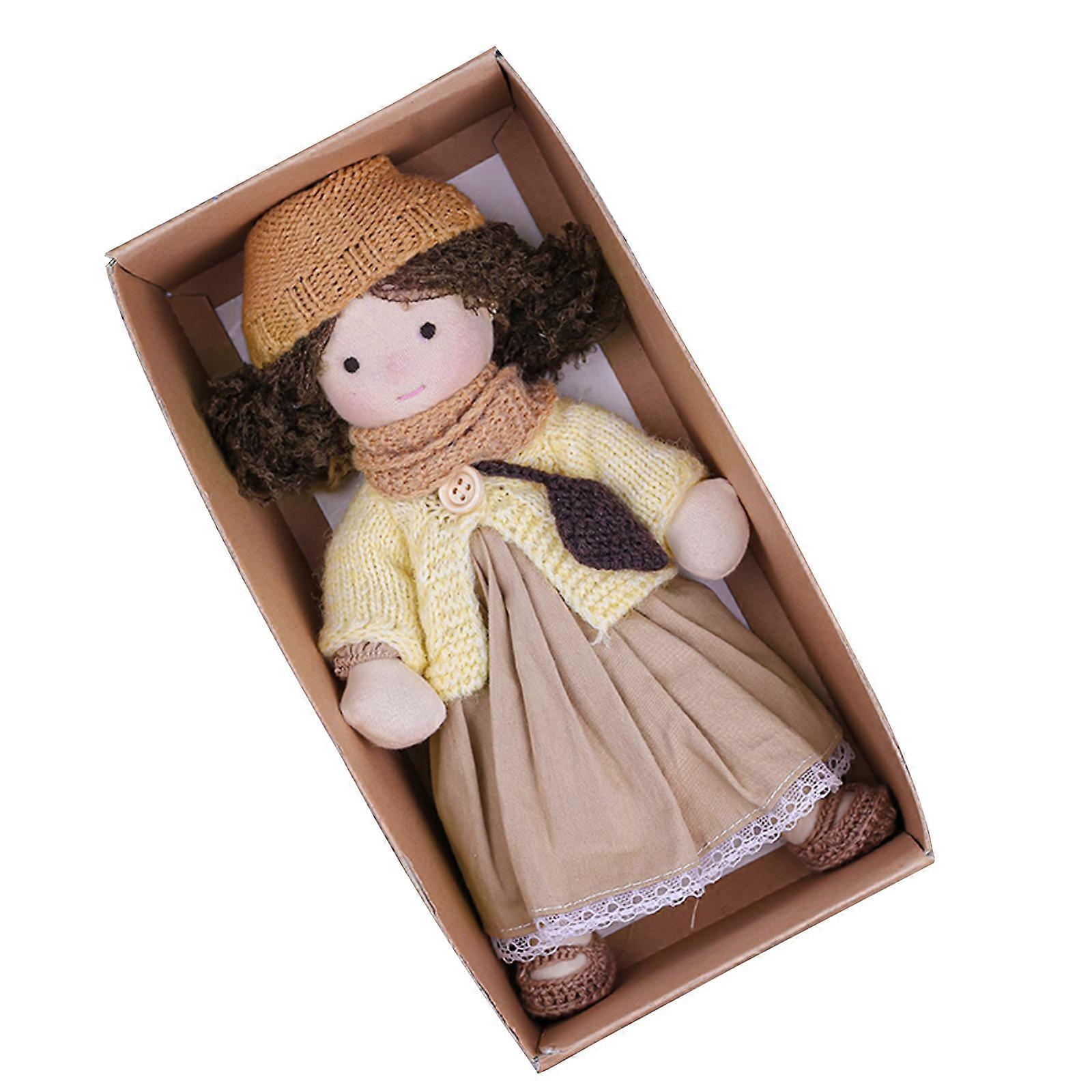 Doll Ball Jointed Dockor Flicka Kläder Skor Peruker Full Set Bytbar