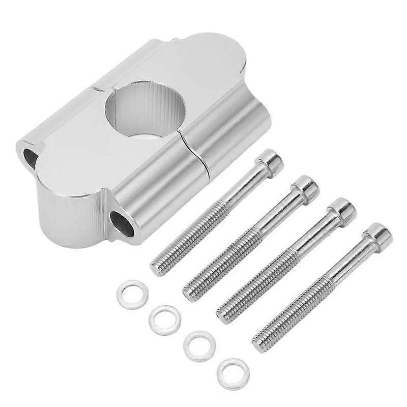 22mm 7/8in Motorcycle Handlebar Riser Clamp Mount 30mm Lifting Height for almost all Dirt bikes and ATVs with 7/8in handlebars