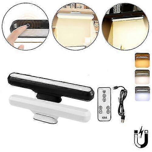 Rechargeable Led Light Bar Magnetic Touch Control Study Under Cabinet Desk Lamp
