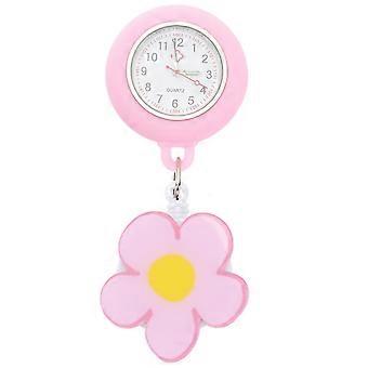 Digital Watch Women Clip Watch Clip- Hanging Nurse Watches Movement Watch Retractable Nurse Watch