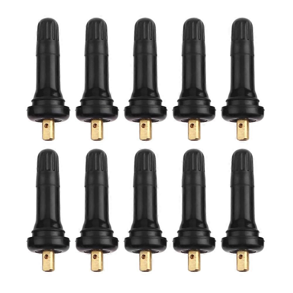 10pcs Rubber Valve Stems Tire Pressure Sensor Repair Kit Direct Replacement Valve Stem Tire Sensor Service Kit TPMS for Buick