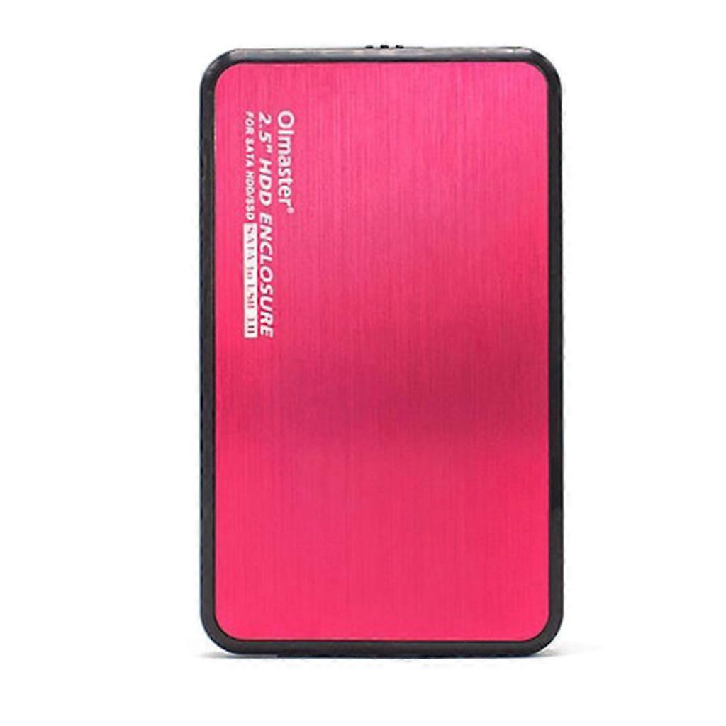 Olmaster Hard Drive Box Enclosure SATA External USB3.0 8TB 2.5In SSD Case Box