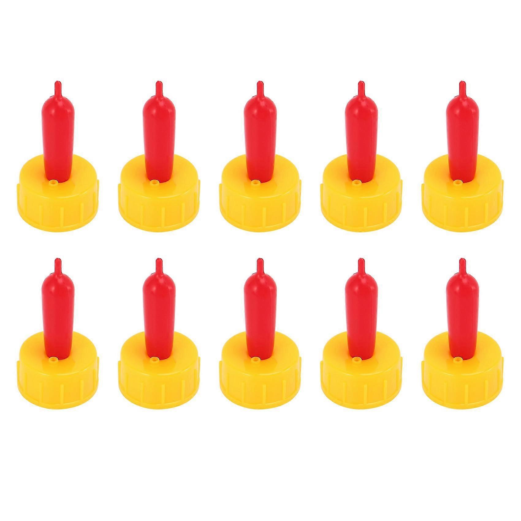 10Pcs Milk Drink Nipple Silicone for Teat Feed Lamb Sheep Pup Dog Foal Calf Easy Screw on Sprite Co