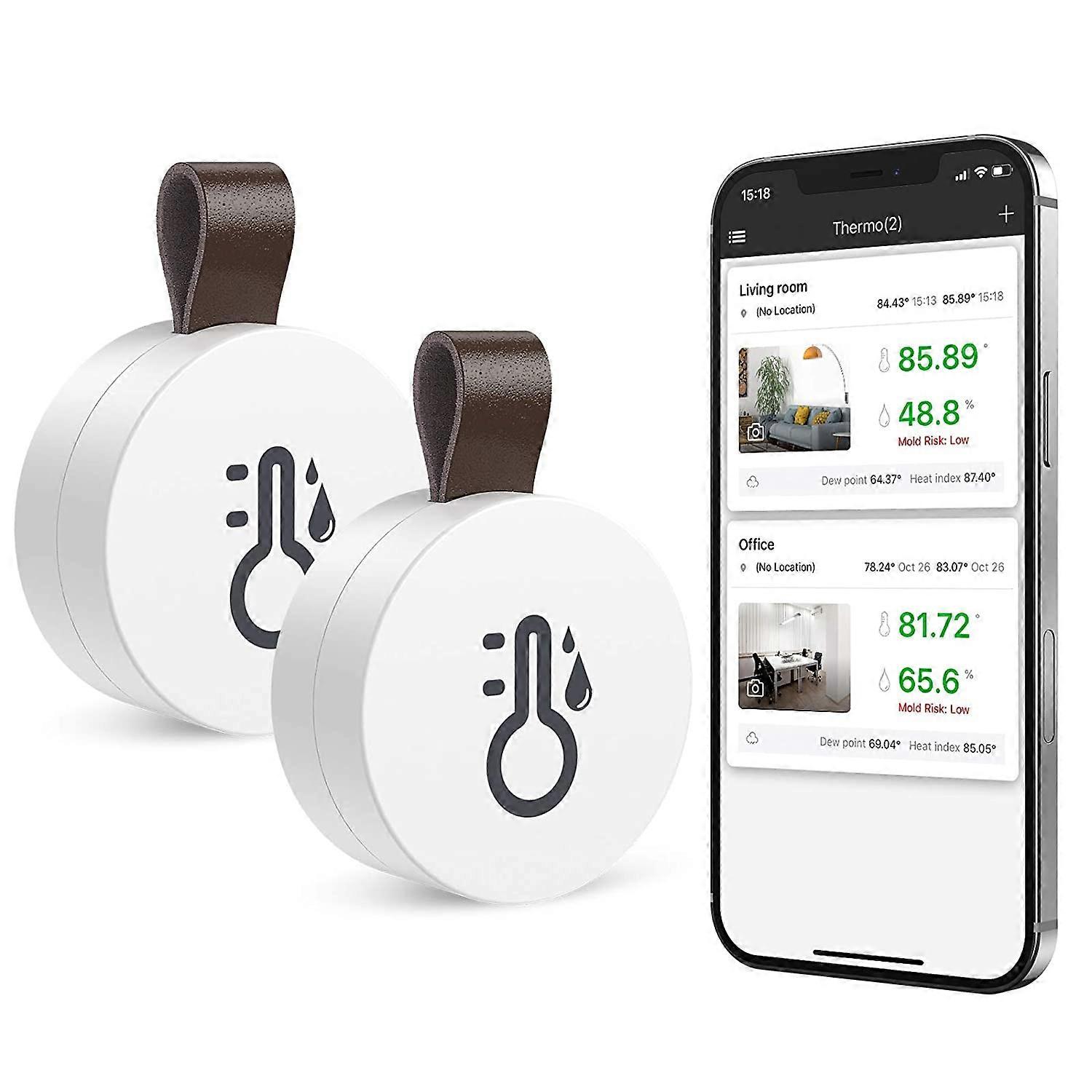 Mini electronic temperature and humidity meter