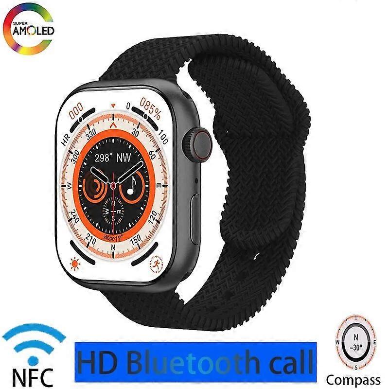 men's smartwatch IP68 waterproof NFC Bluetooth call Smartwatch Series 9 AMOLED explosion-proof screen women's smartwatch