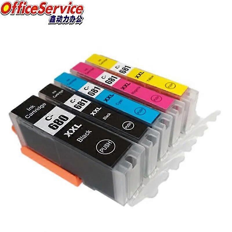 high qualityPGI-680 CLI-681 PGI680XL Compatible ink Cartridge For Canon TS706 TR7560 TR8560 TS6160 TS6260 TS9560 inkjet printer