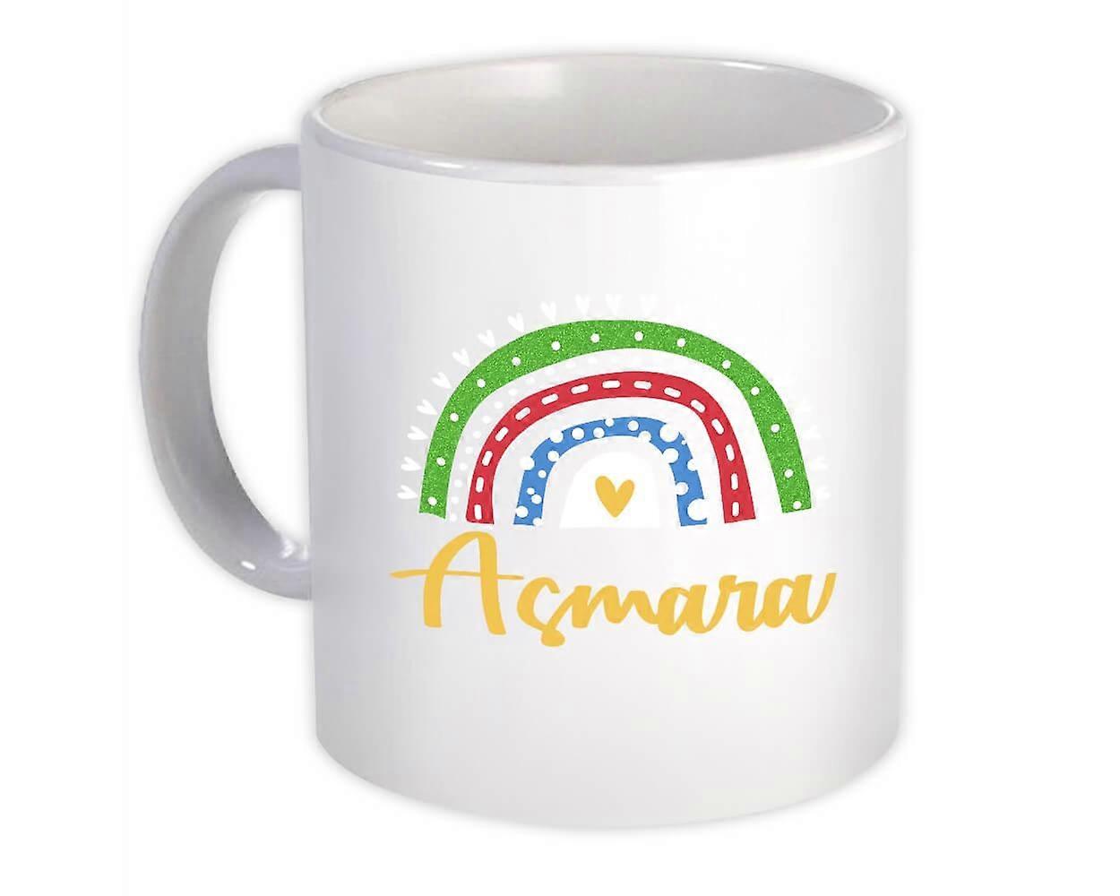 Gift Mug: Asmara Eritrea Rainbow