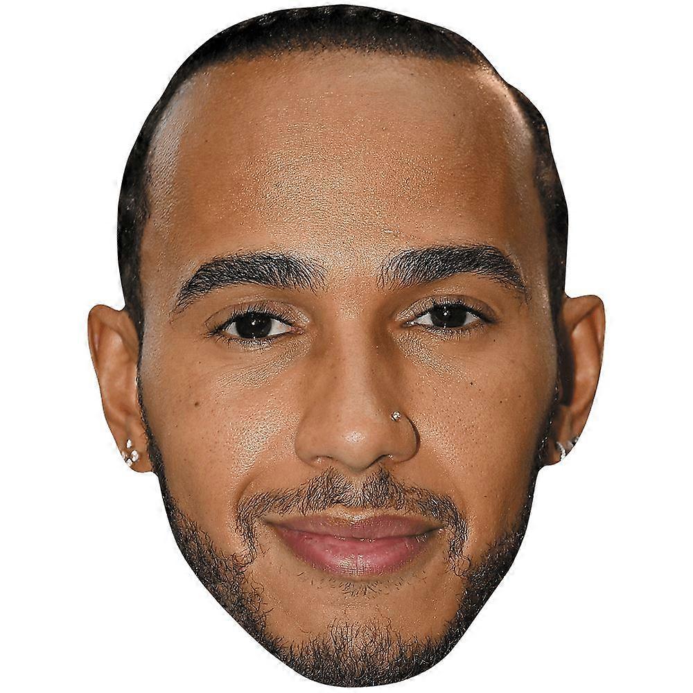 Lewis Hamilton (Smile) Big Head. Larger than life mask.