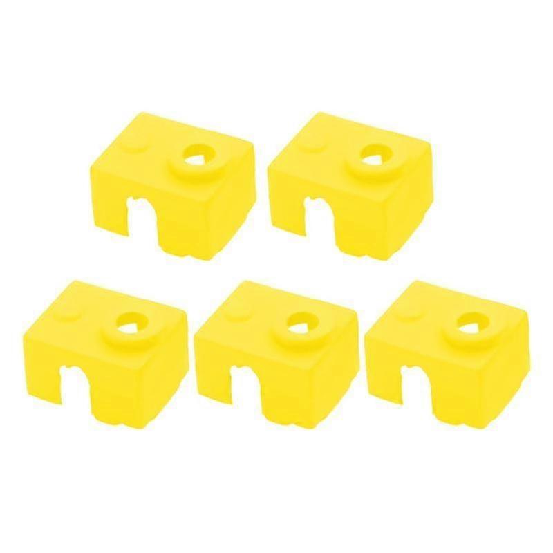 5pcs 3d Printer For V6 Heating Block Protective Silicone Sock Cover For Case For Ender 3 Aluminum Heater Block /mk8/mk9