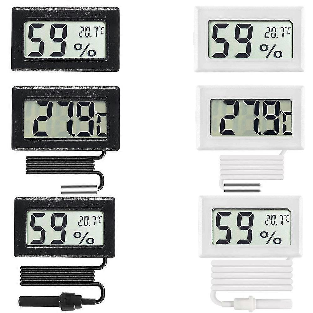 Mini Digital Lcd Indoor Convenient Temperature Sensor Humidity Meter Thermometer Hygrometer Gauge