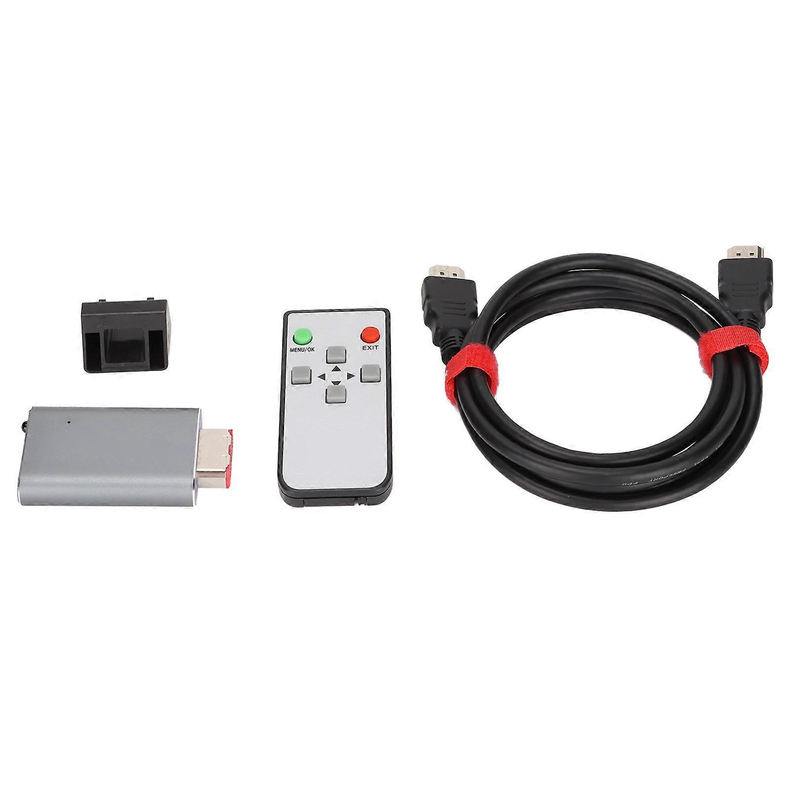HD Multimedia Interface Adapter Running GCVideo Supports Line Doubling Remote Control Video Game Converter