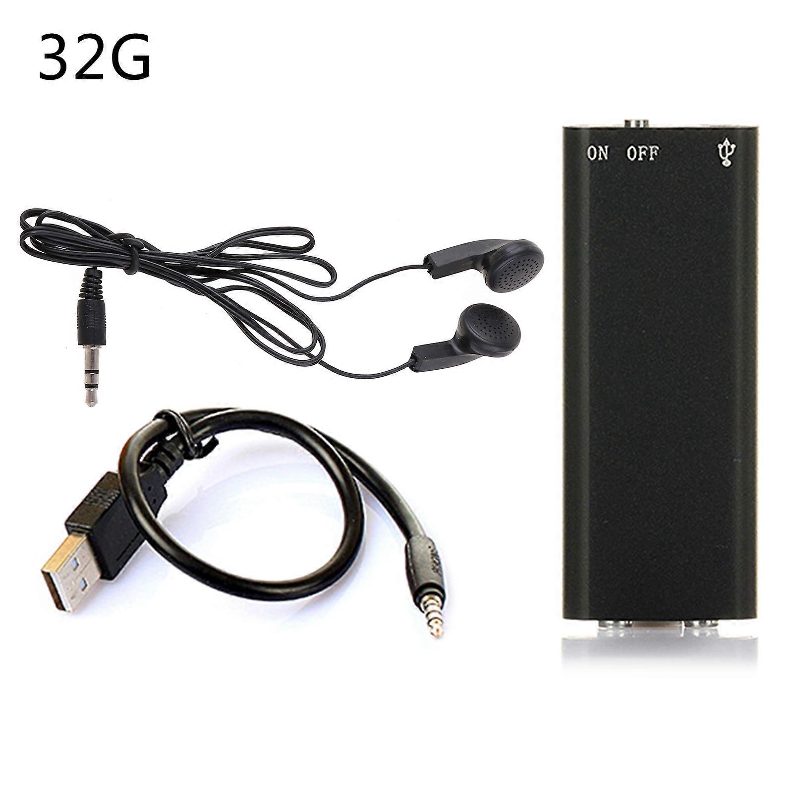 Small Audio Recorder Activated Recorder Small Pieces 6hours Playing for Time