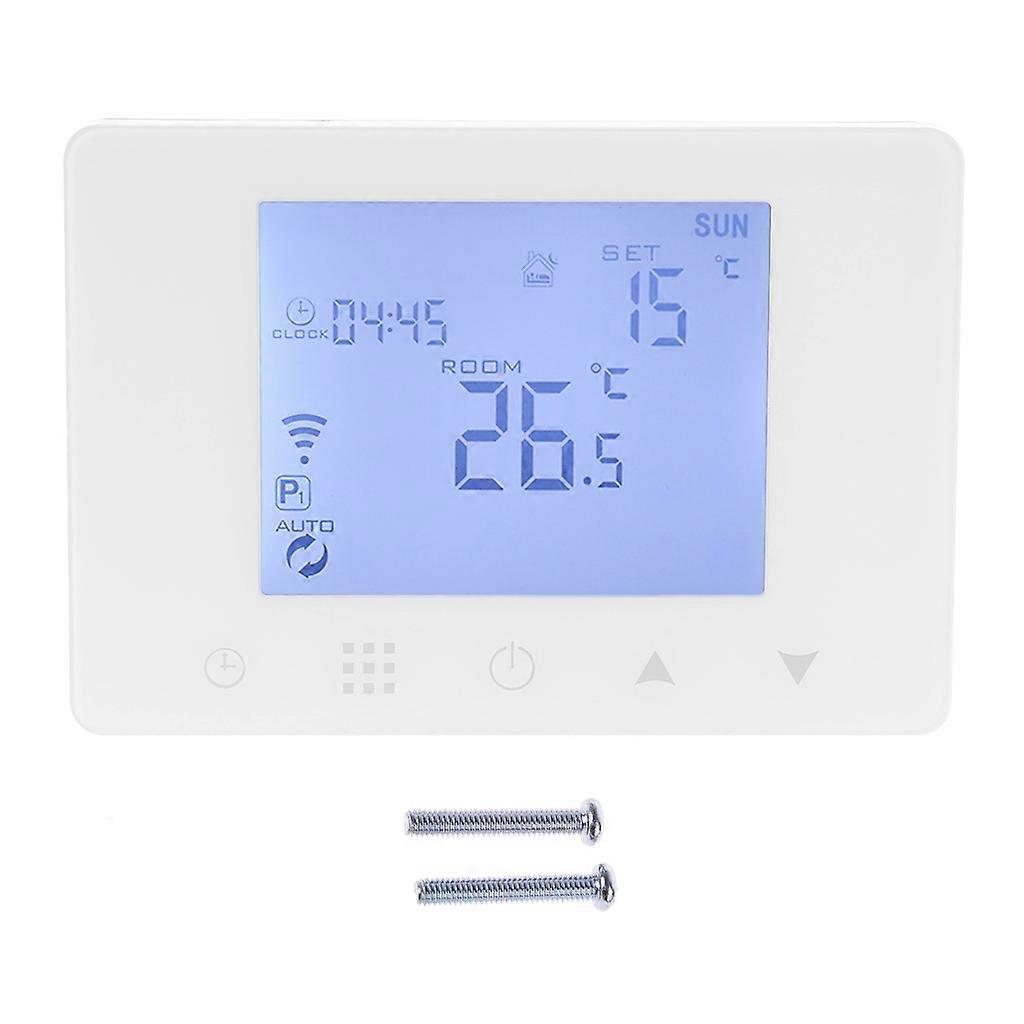  Lightweight Wall-mounted Gas Boiler Thermostat Progammable for Water & Floor