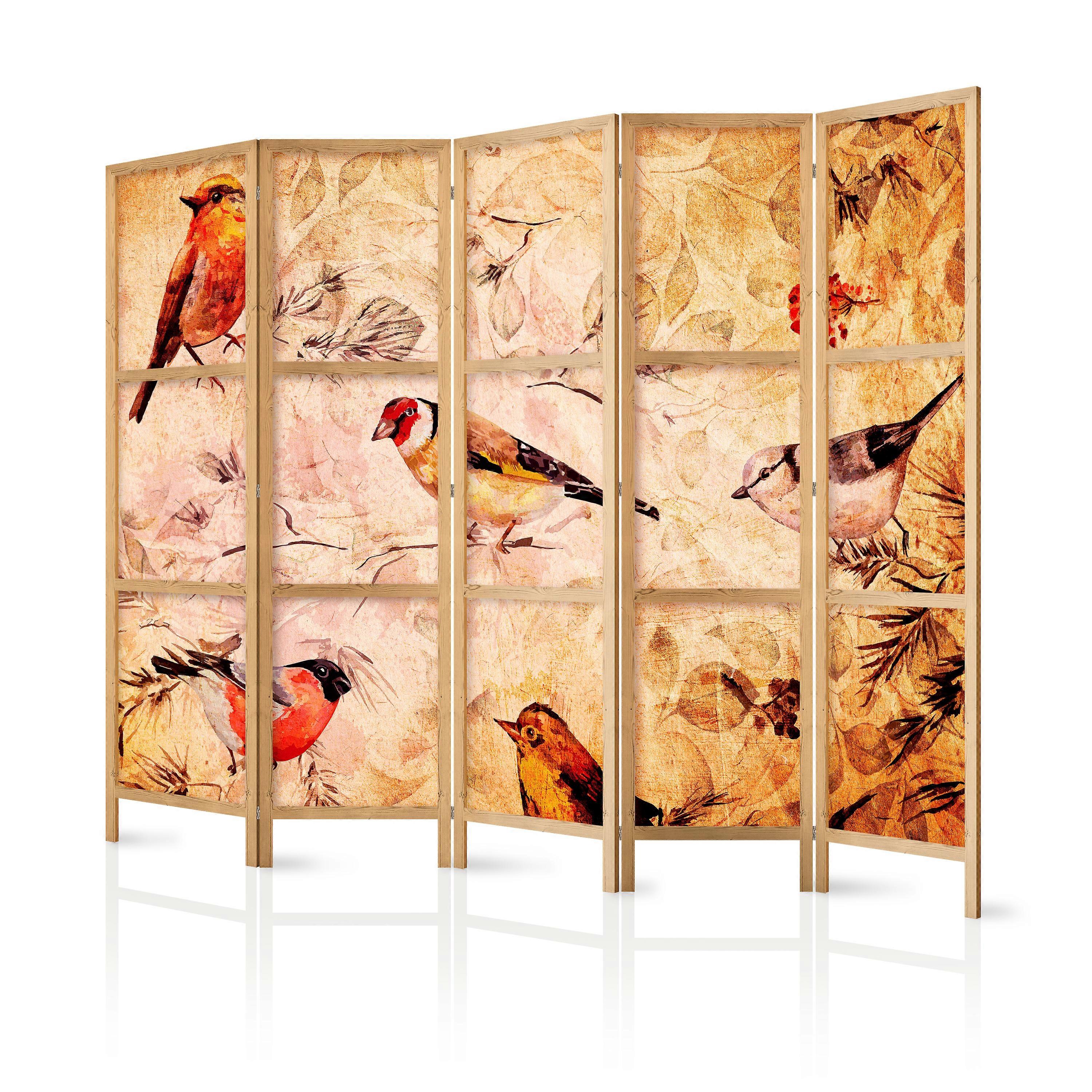 Divisor de Quarto Japonês - Rádio Bird