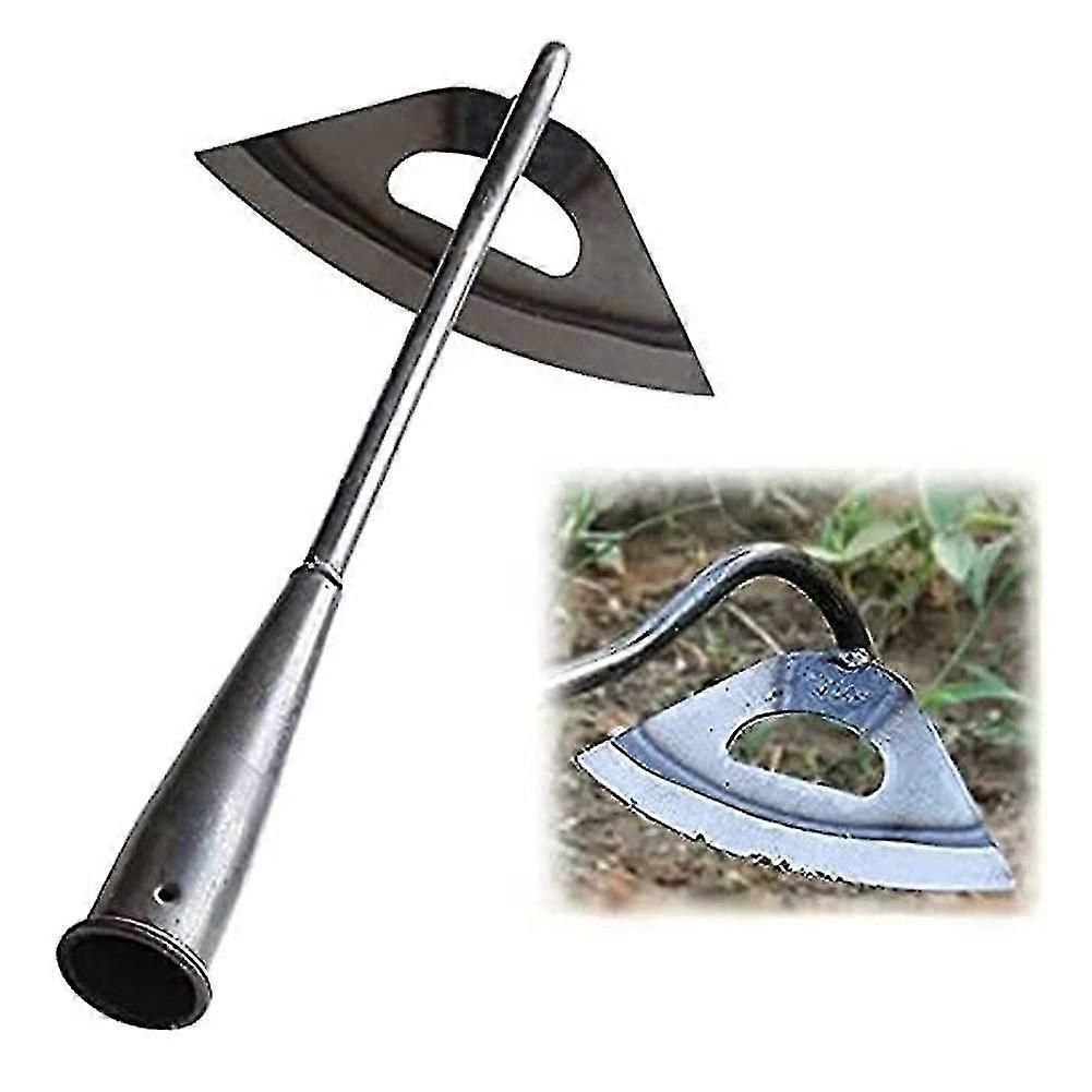 Multidirectional All Steel Hardened Hollow Hoe | Easy Gardening Weeding Rake