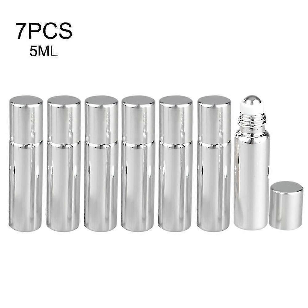 7st tom parfymglasrulle på flaska eteriska oljerullflaskor bärbara