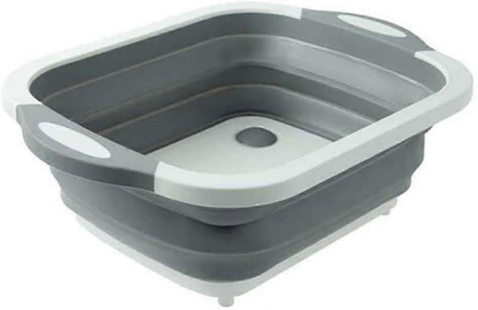 Foldable Vegetable Washing Basket with Drain Hole - Kitchen or Camping