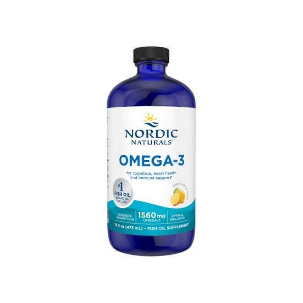 Omega-3 Liquid - Promotes Cognition, Heart & Immune Health - 1,560mg, (16 fl.oz)