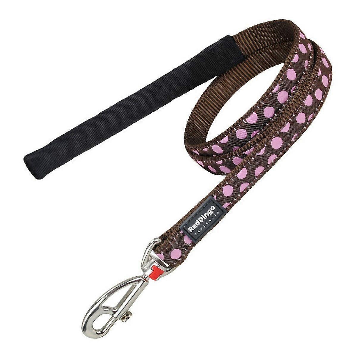 Dog Lead Red Dingo Brown Points (2 x 120 cm)