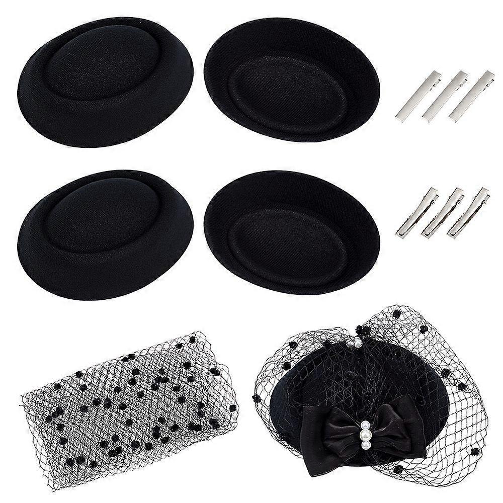 Cloth Hat Decoration Set Mixed Color 46~162x8~137x35mm