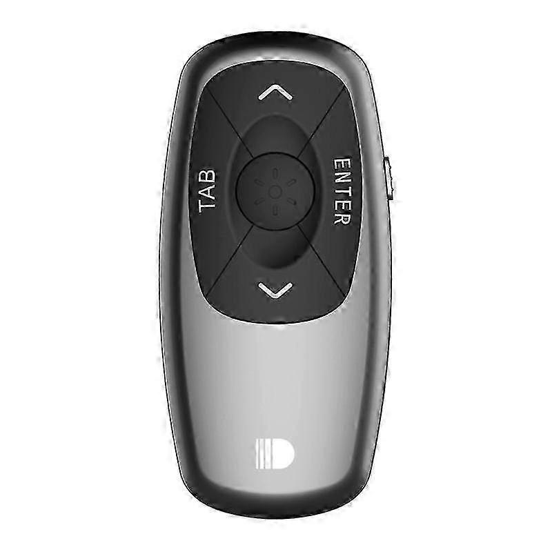2.4GHz 100M Wireless Mini Presenter Clicker compatible Power Point Pointer Remote Turn Volume Flip P