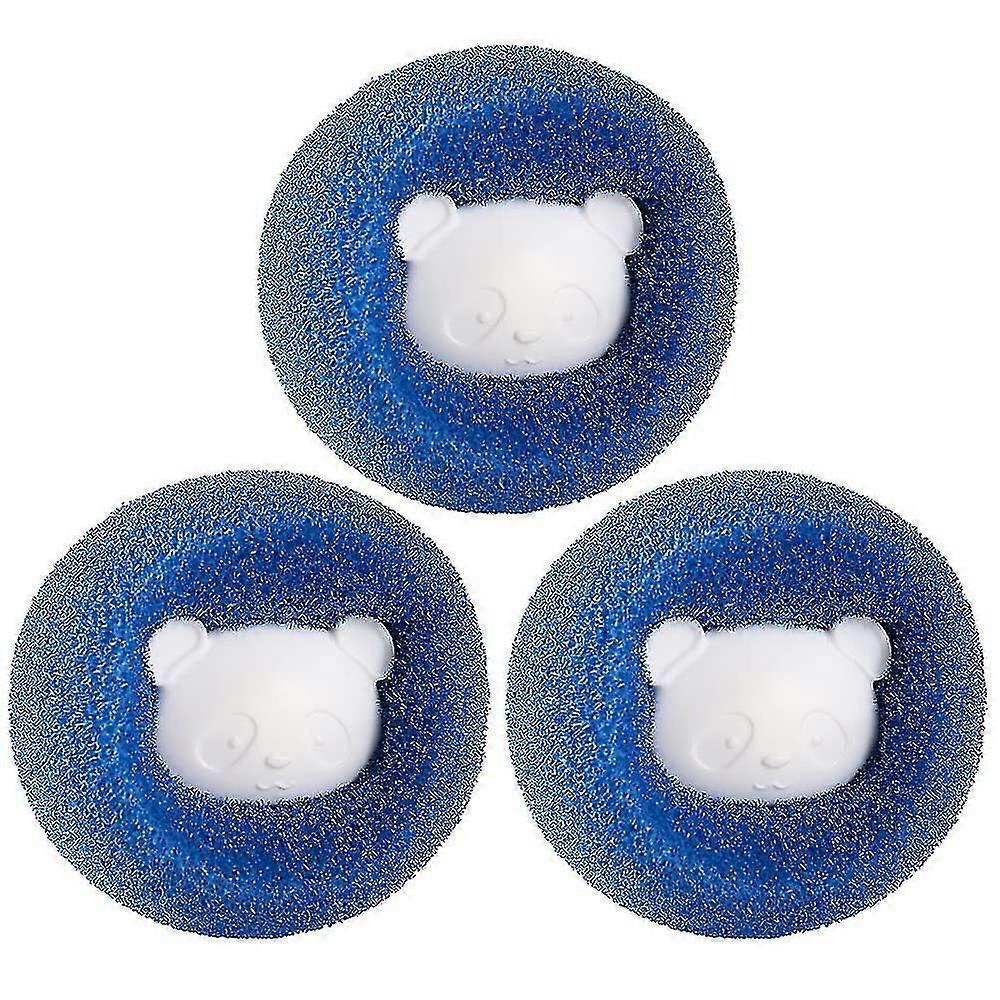 3 Pcs Reusable Dryer Balls Magic Laundry Balls Anti-static Fabric Softener Washer Balls For Washing Machine Anti-tangle