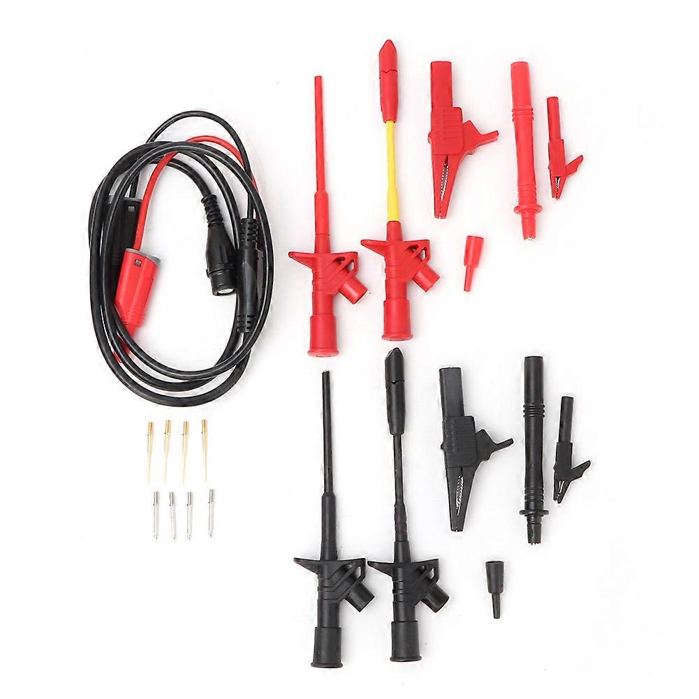 P1800D BNC Male Plug to 4mm Banana Plug Crocodile Clip Multimeter Test Lead Kit