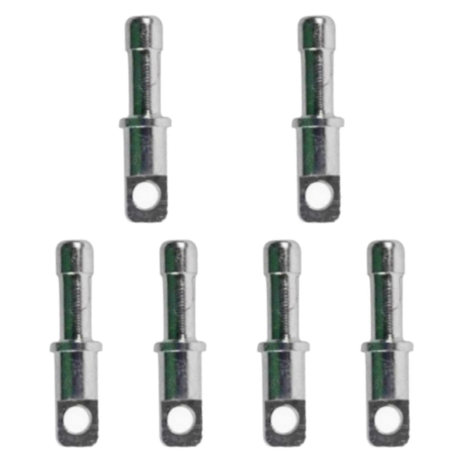 8.5mm / 0.33インチテントポール用スペアエンドプラグ日よけキャノピー用アルミニウム6パック