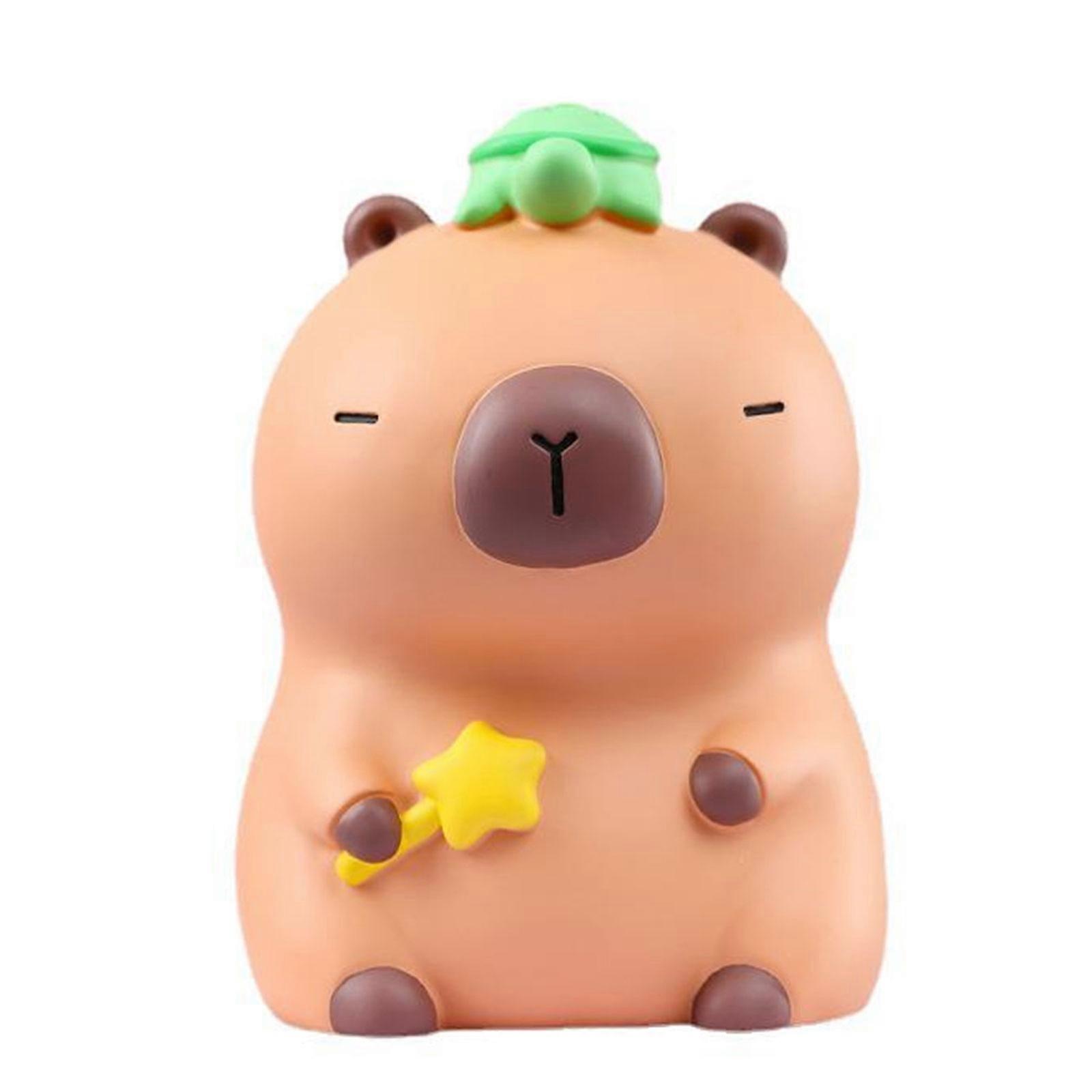 Coin Banks for Savers, Small Size, Unbreakables Capybaras Piggy Banks for Teaching Financial Responsibility to Kids