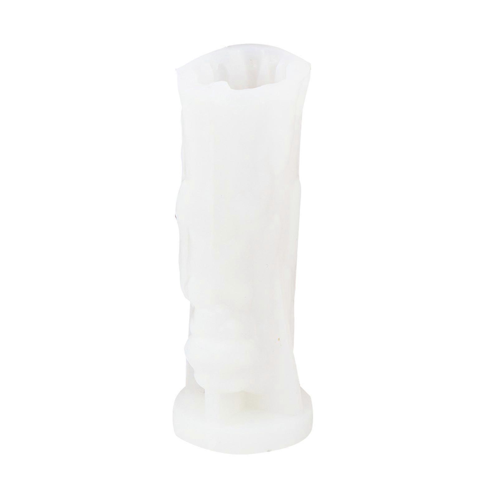 Moule en silicone réutilisable pour fabrication de bougies 3D, moule géométrique en résine époxy, petit format