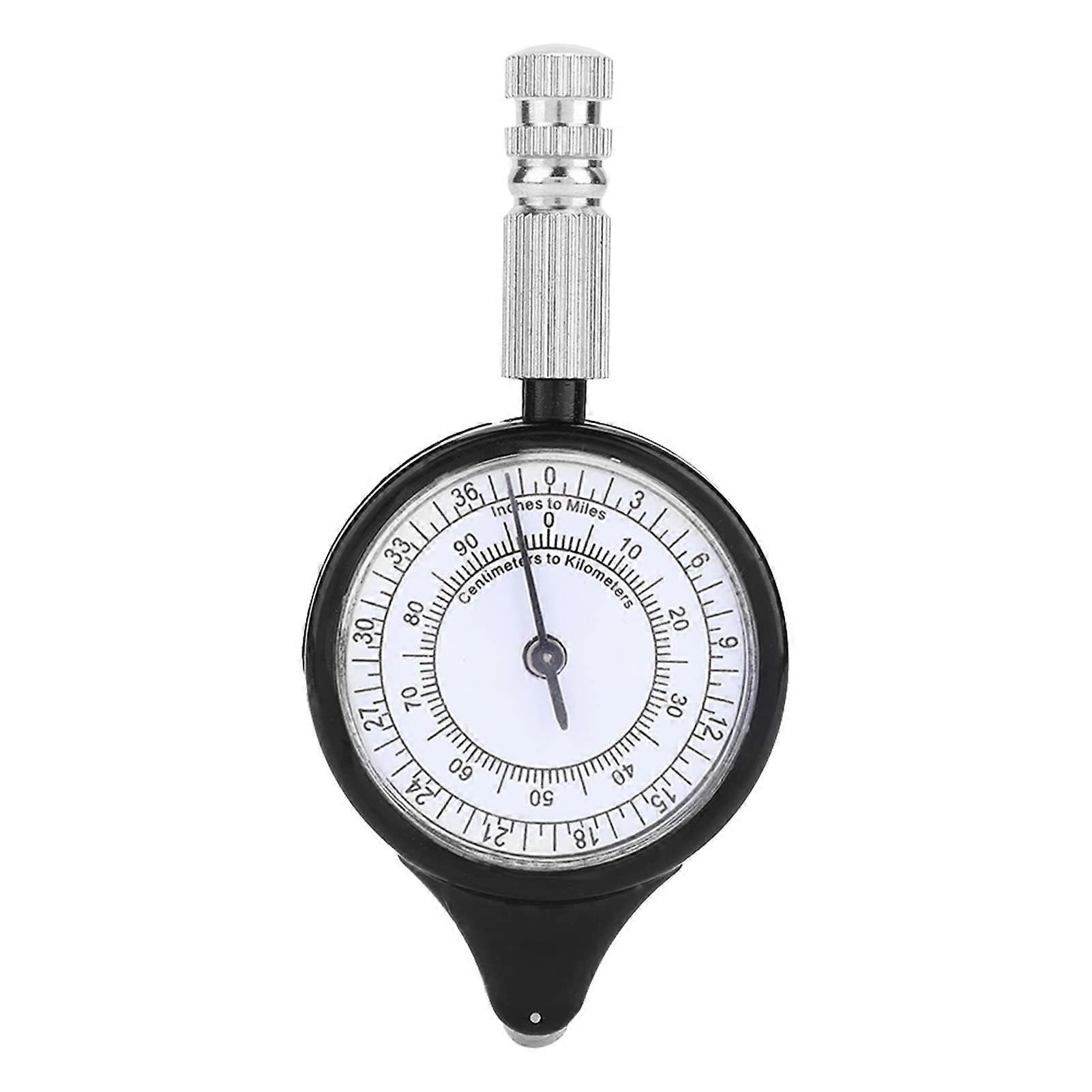 Mini Map Measurer for Camping and Hiking Compact Pocket Size Plastic Construction Metric and Imperial Units