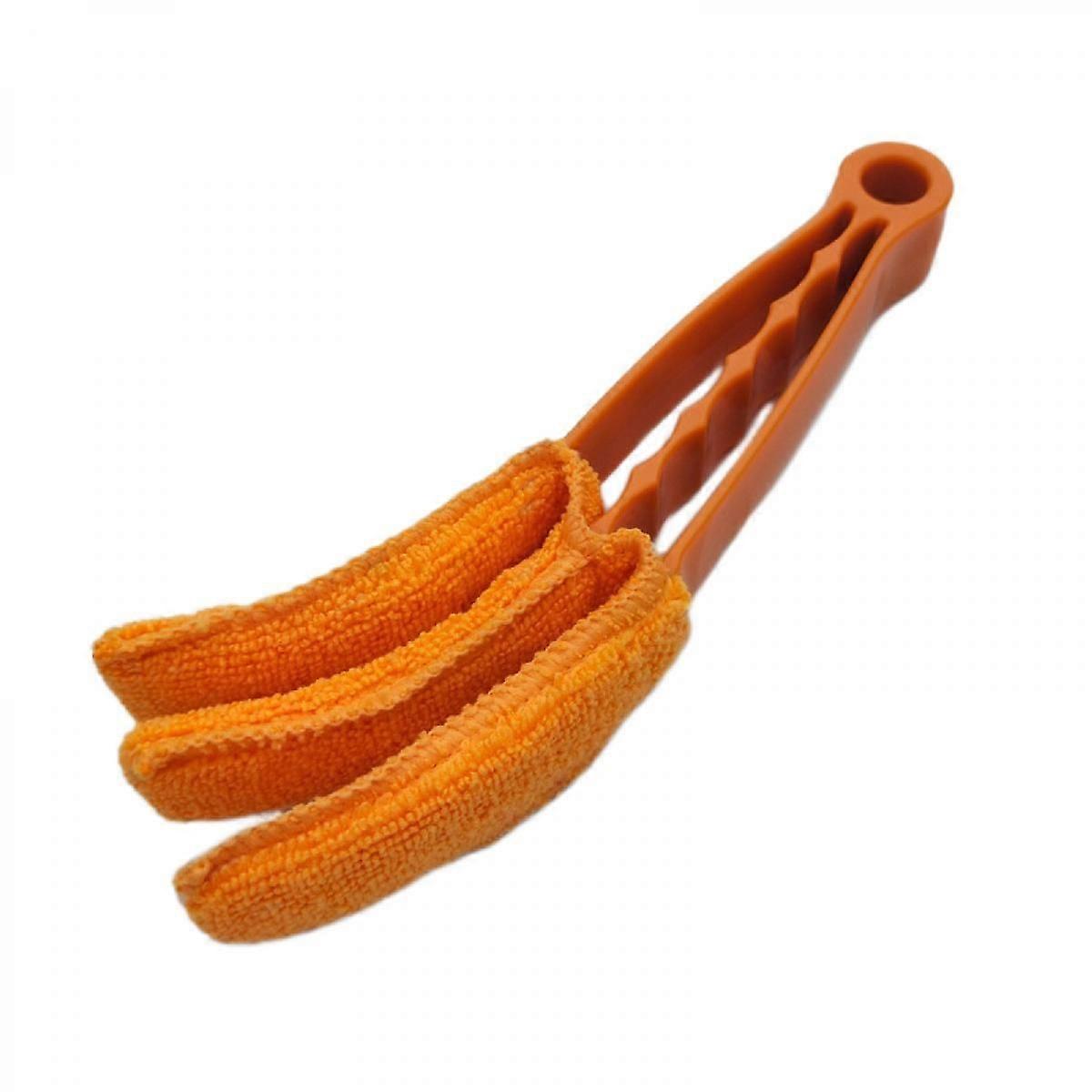 Car Air Vent Duster,Multipurpose Window Blind Brush Microfiber Cloth Dust Collector Cleaning Cloth Tool for Window Leaves Blinds