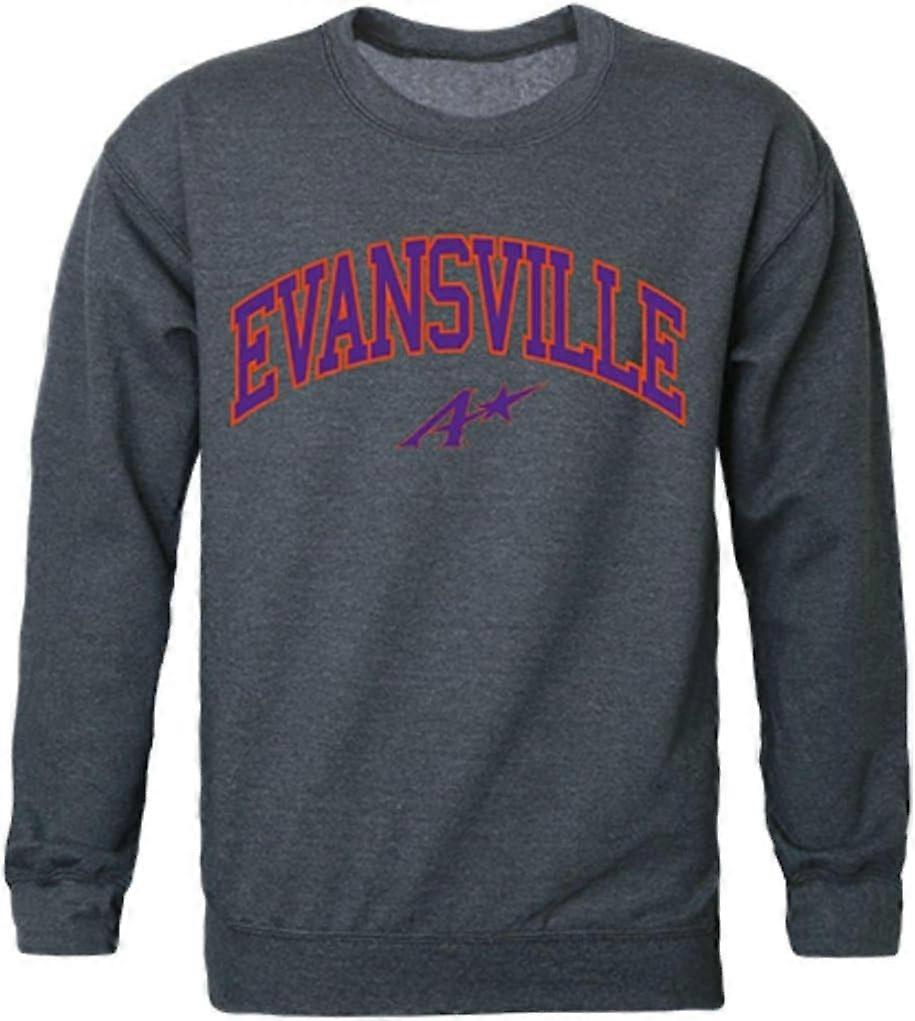 Universit dEvansville Campus Pullover Pullover Sweat-shirt Heather Charcoal