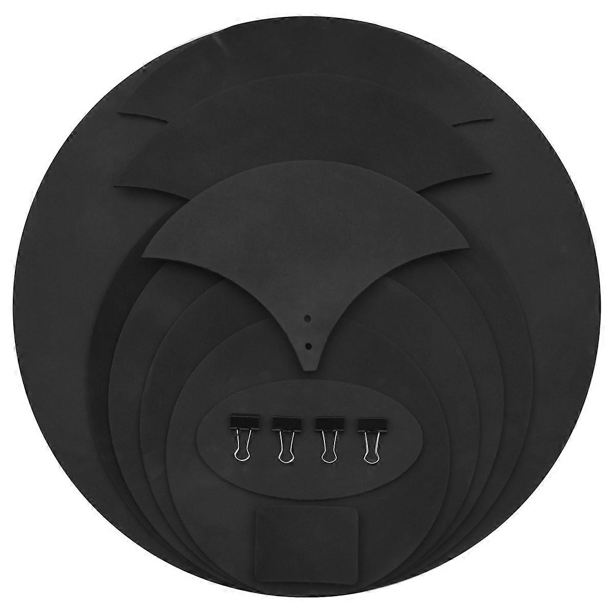 14Pcs/Set Rubber Foam Tambor Bass Snare D Sound Off Quiet Mute Practice Pad Set Musical Inst ent Accessory