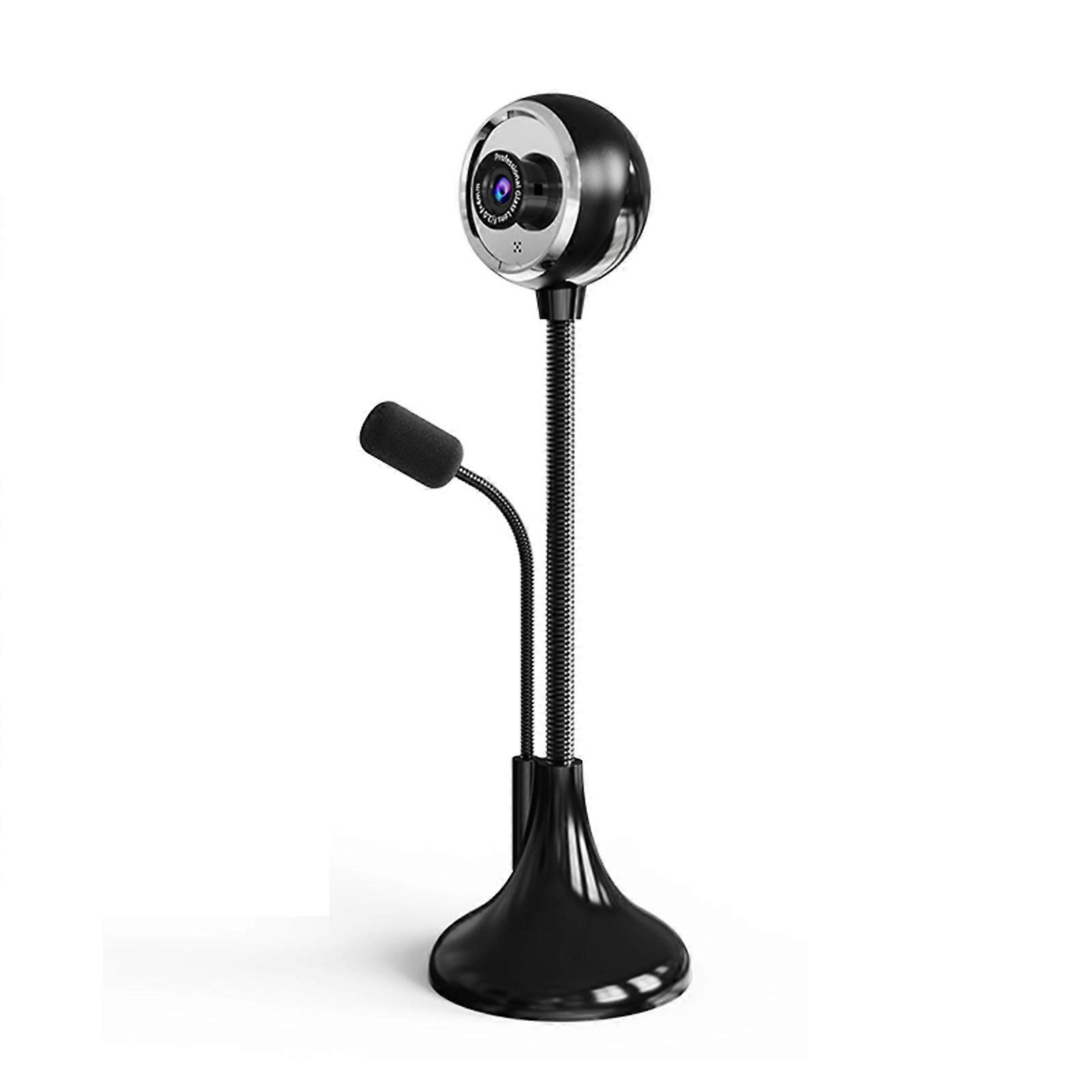 SADA A09 USB Desktop Stand-Up Camera Manual Focus Wide Angle Lens Easily Switch Between Horizontal and Vertical Screens Height Adjustable Titanium Tub