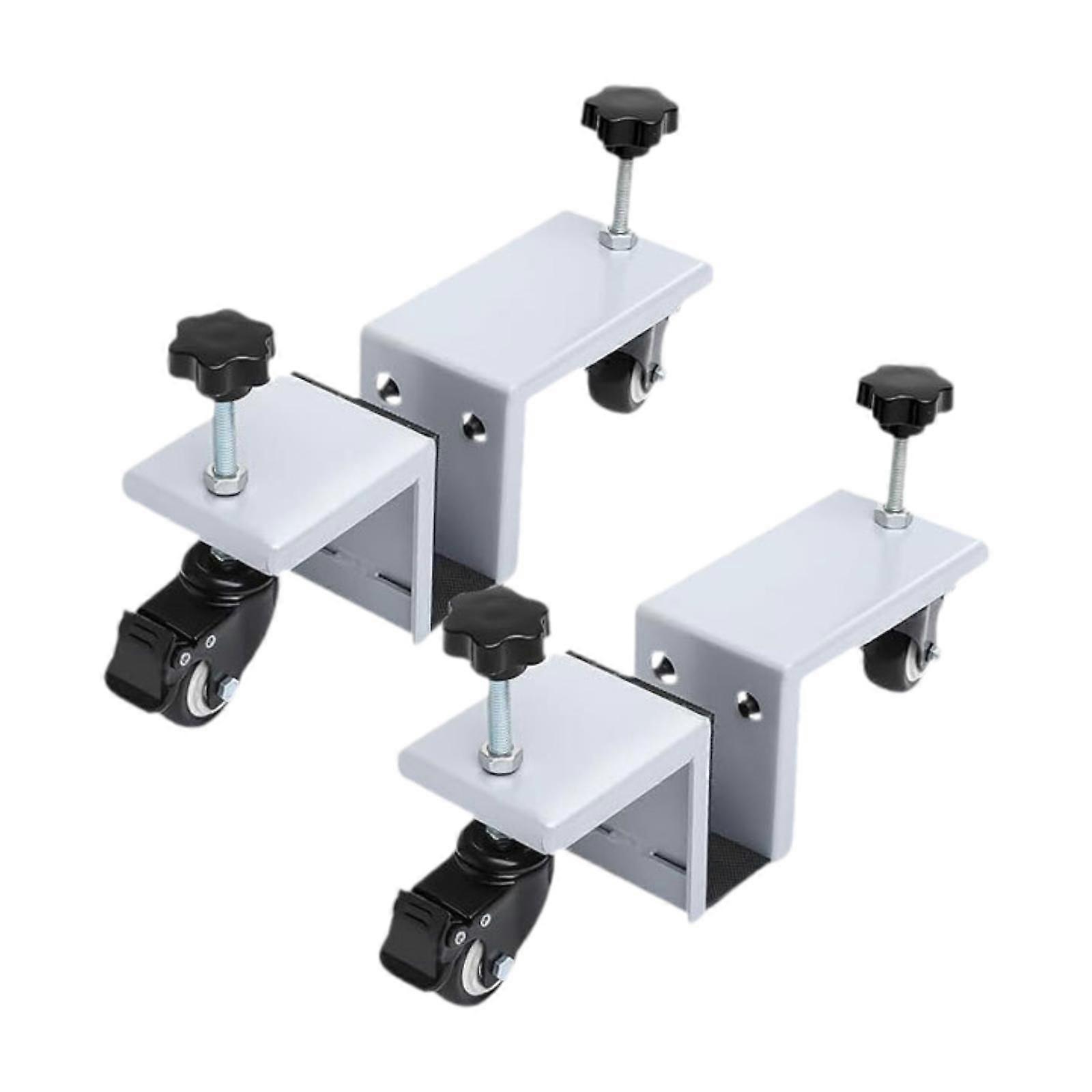 2Pcs Porte Installation Chariot Kit Aide Déplacement Panneau De Bois Porte Panneau Chariots