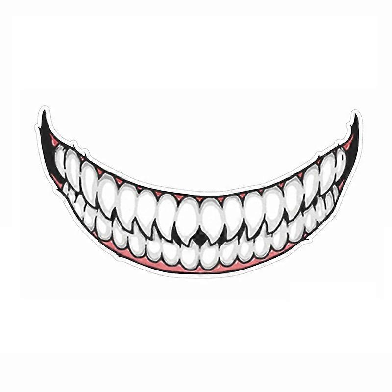 J06 Motorcycle Helmet Sticker Small Teeth