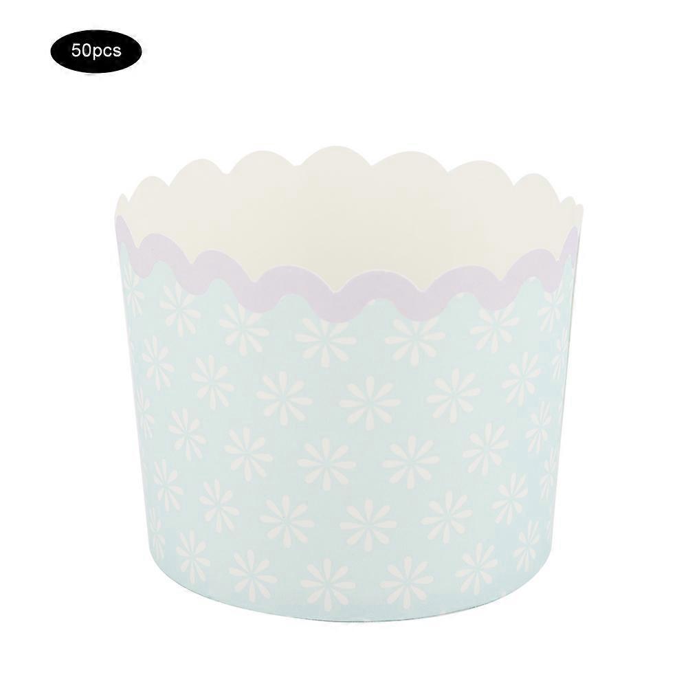 50 STKS Mini Cupcake Liners Papieren Cake Bakvormpjes Muffinvormpjes Thuisfeest Bruiloft #2