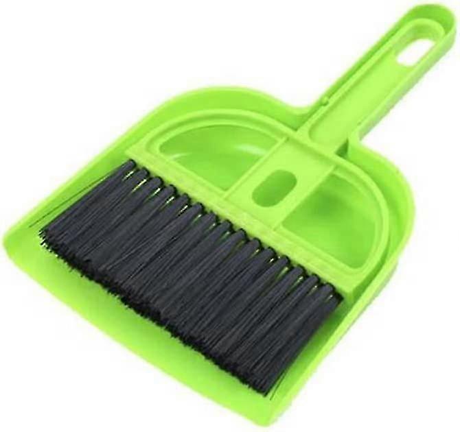 Multifunction Mini Dustpan And Dustpan Set,small Cleaning Tools,broom,portable Dustpan,green