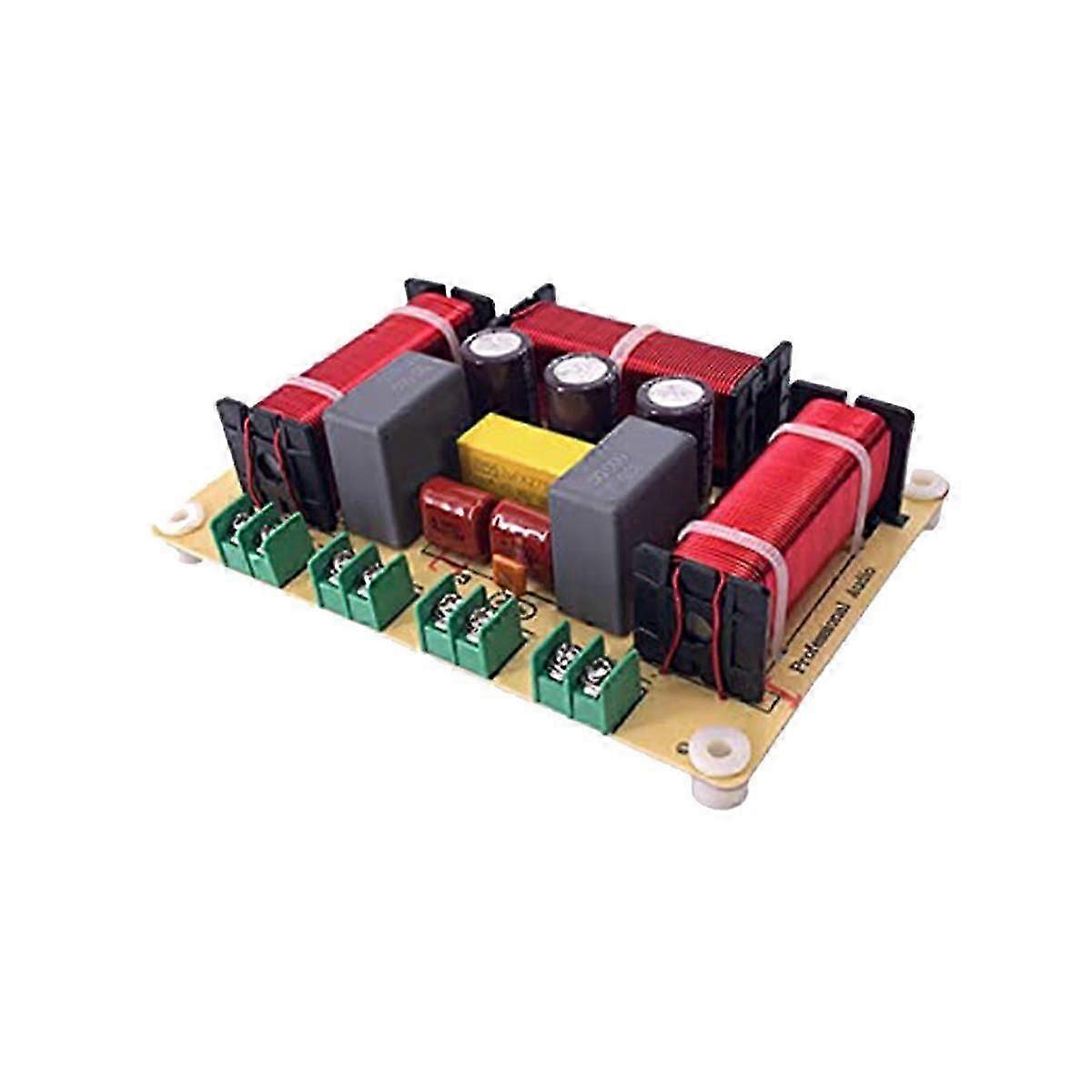 1PCS 4 Way 300W Speaker Frequency Divider Home Theater HiFi Stereo 4Unit Circuit Stereo Audio Cross js