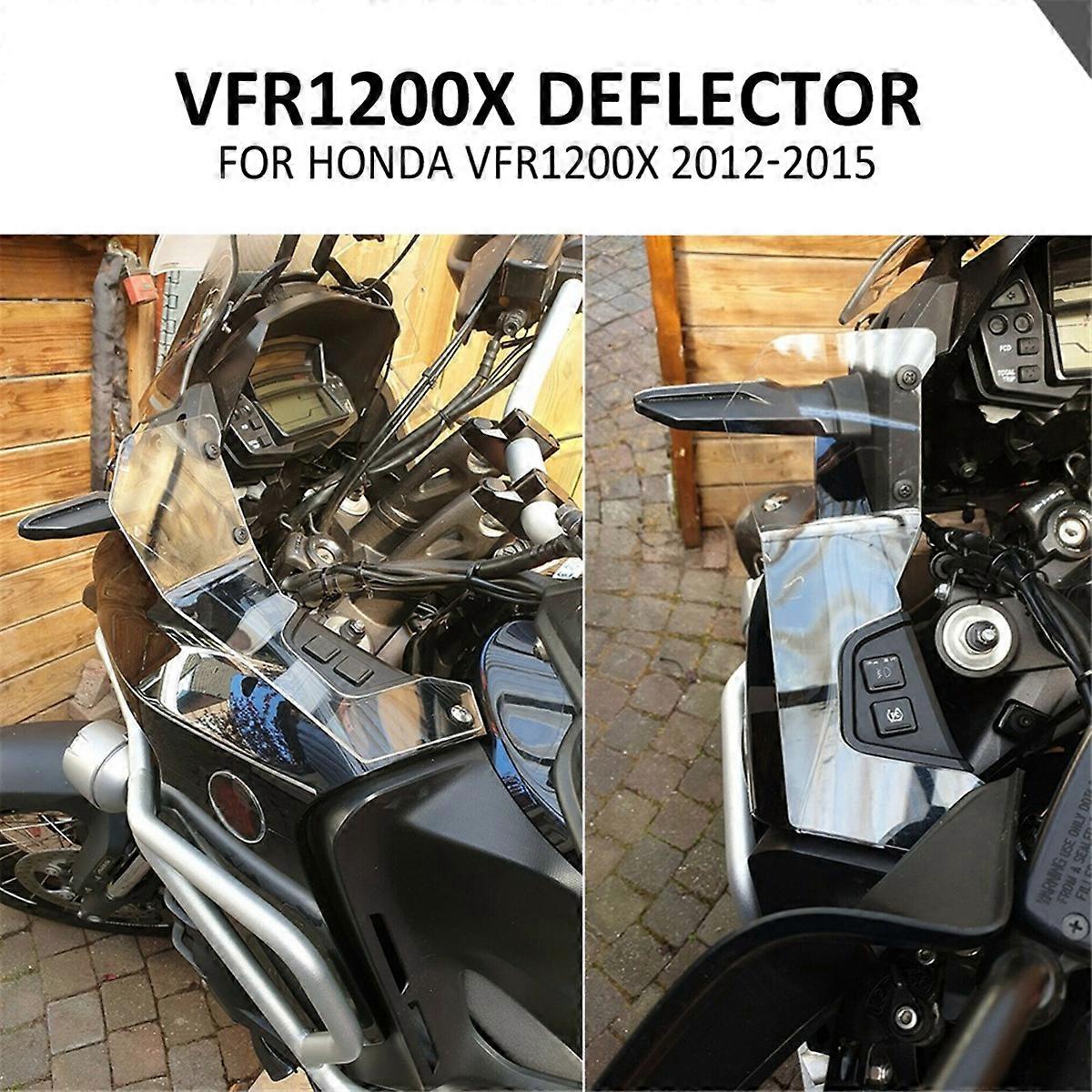 Motorcycle Windshield for VFR1200X, 2012-2015, Smoky Gray