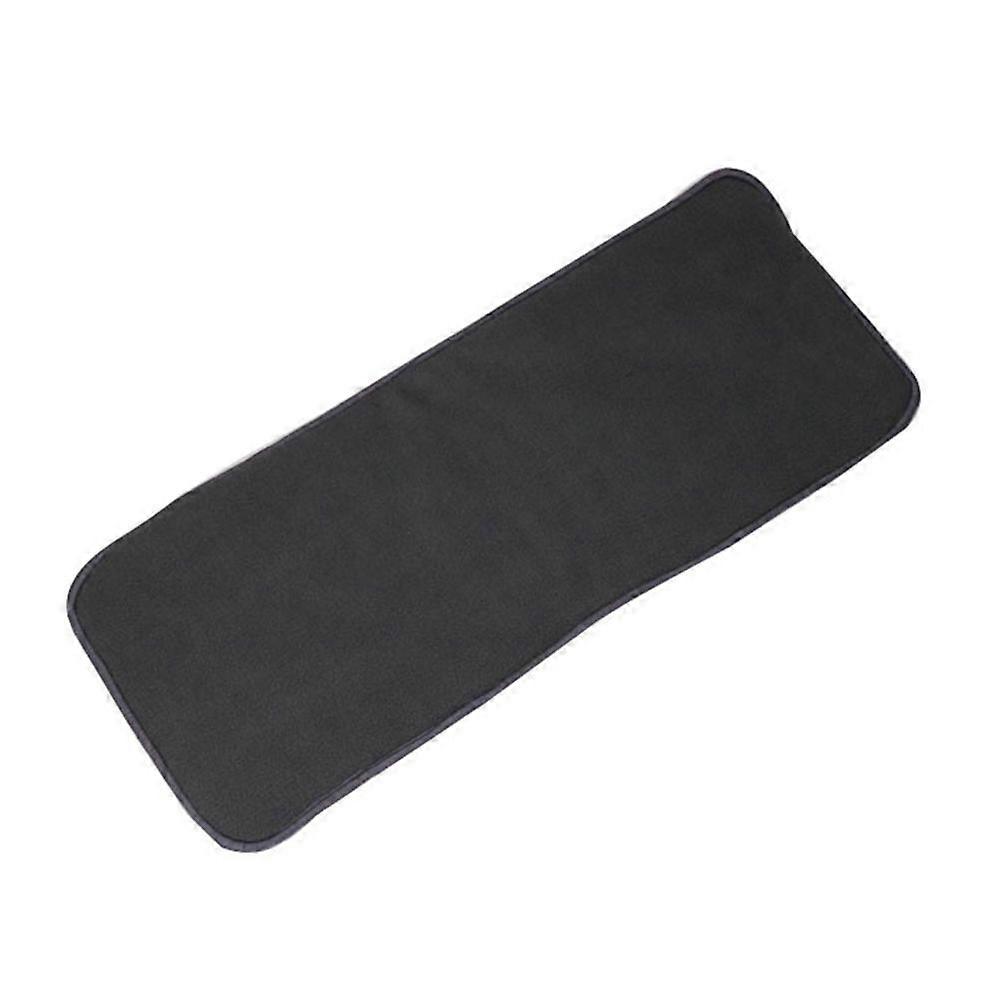 Erwachsene Bambuskohle waschbare Stoffwindel Verdicken Sie fünf Schichten wiederverwendbare Serviette (Grau 20x49cm)