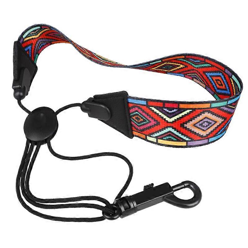 Saxophone Neck Strap for Alto / Tenor / Soprano Sax Red